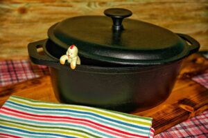 Cocotte Sitram Sitrabella 6,5L - Fonte Émaillée Rouge | Induction Et Four | Pour 8 Personnes